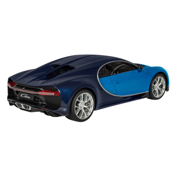 Bugatti Chiron niebieski RASTAR model 1:14 Zdalnie sterowane auto + Światła LED + Pilot 2,4 GHz